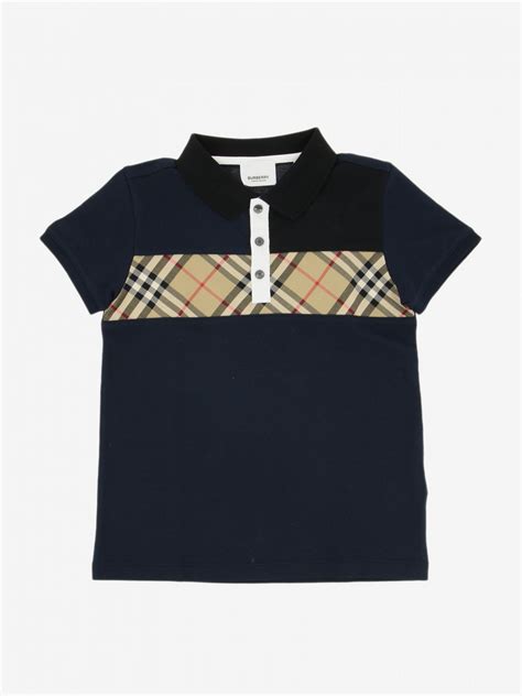 burberry baby blue polo|burberry baby t shirt.